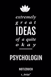 Notizbuch für Psychologen / Psychologe / Psychologin