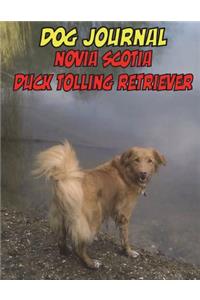 Dog Journal Novia Scotia Duck Tolling Retriever