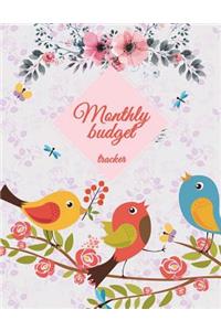 Monthly budget tracker