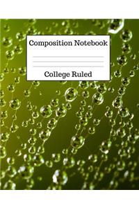 Composition Notebook College Ruled