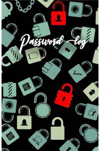 Password Log: Internet Password Logbook to Protect Usernames and Passwords