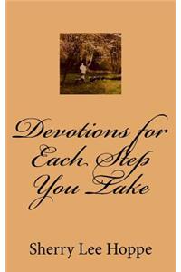 Devotions for Each Step You Take