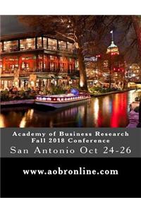 Academy of Business Research Fall 2018 Conference
