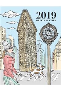New York City 2019 Weekly Planner