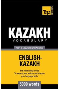 Kazakh vocabulary for English speakers - 5000 words