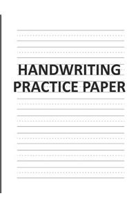 Handwriting Practice Paper