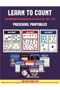 Preschool Printables (Learn to count for preschoolers)