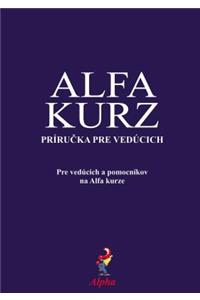 Alpha Course Team Manual, Slovak Edition