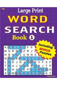 Large Print Word Search Book