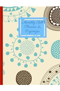 Monthly Bill Planner and Organizer- Fagus