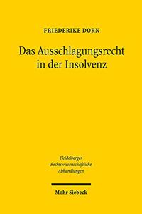 Das Ausschlagungsrecht in der Insolvenz