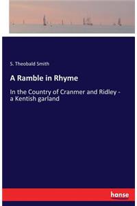A Ramble in Rhyme