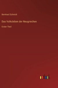 Volksleben der Neugriechen