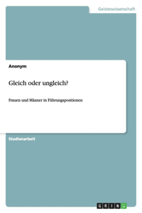 Gleich oder ungleich?
