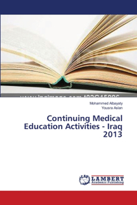 Continuing Medical Education Activities - Iraq 2013