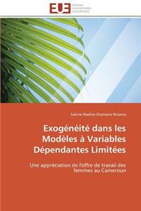 Exogénéité dans les modèles à variables dépendantes limitées