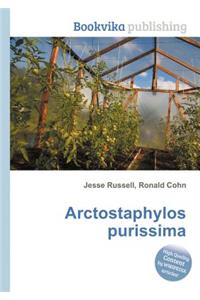 Arctostaphylos Purissima