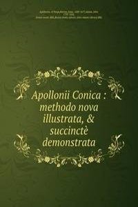 APOLLONII CONICA METHODO NOVA ILLUSTRAT