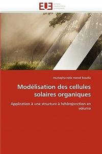 Modélisation Des Cellules Solaires Organiques