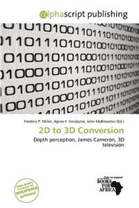 2D to 3D Conversion