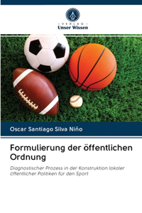 Formulierung der öffentlichen Ordnung