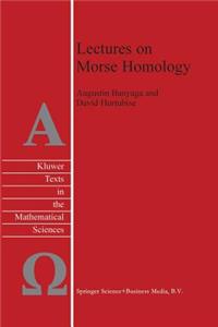 Lectures on Morse Homology