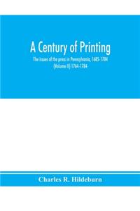 A century of printing