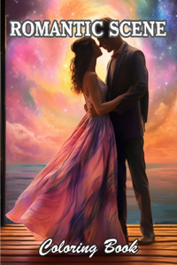 Romantic Scene Coloring Book