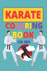 Karate Coloring Book For Kids