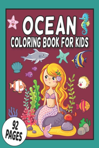 Ocean Coloring Book For Kids