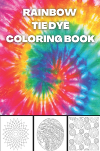 Rainbow Tie Dye Coloring Book