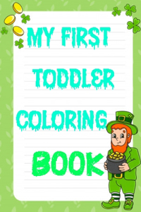 My First Toddler Coloring Book