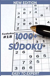 New Edition 1000+ Sudoku Puzzles Easy to Expert