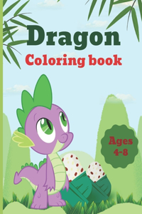 Dragon coloring book