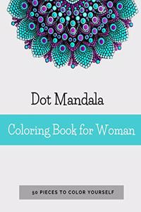 Dot Mandala Coloring Book for Women