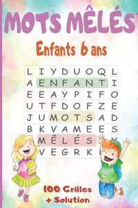 Mots mêlés Enfants 6 ans