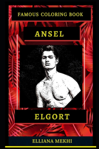 Ansel Elgort Famous Coloring Book