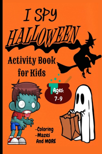 I Spy Halloween Activity Book for Kids