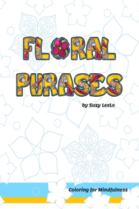 Floral Phrases - Coloring for Mindfulness
