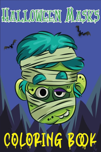 Halloween Masks Coloring Book