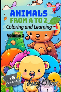 Animals - From A to Z - Coloring and Learning!