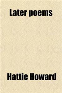 Later Poems
