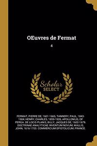 OEuvres de Fermat