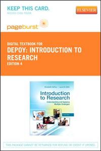 Introduction to Research - Elsevier eBook on Vitalsource (Retail Access Card)