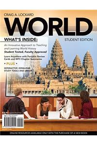 World (with Review Cards and History Coursemate with Ebook, Wadsworth World History Resource Center 2-Semester Printed Access Card)