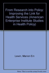 From Research into Policy