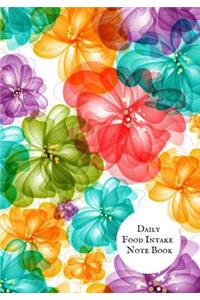 Daily Food Intake Notebook