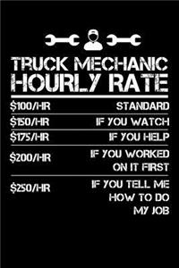 Truck Mechanic Hourly Rate