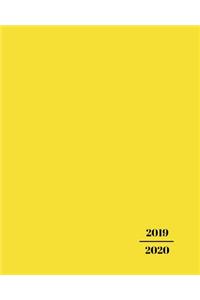 Yellow Teacher Planner 2019-2020