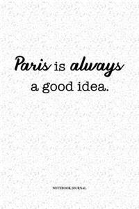 Paris Is Always A Good Idea